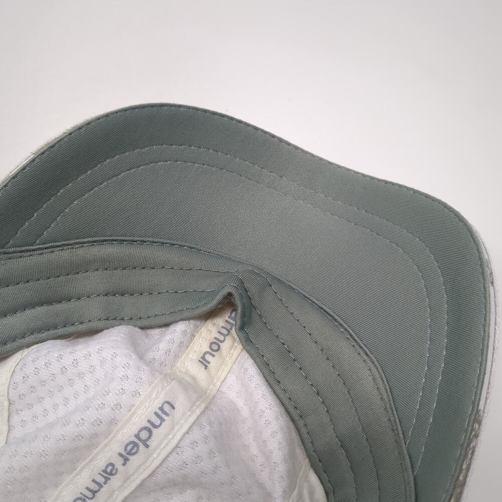 Under Armour Strapback Hat Solid White Embroidere… - image 7